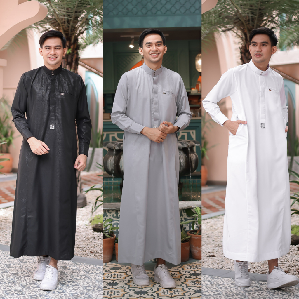 Jubah Pria Dewasa Slimfit Fawaz