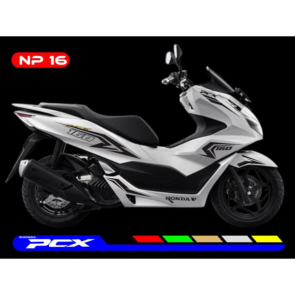 striping pcx 160, stiker cutting list bodi honda pcx 160 striping cutting pcx 2021,striping PCX new