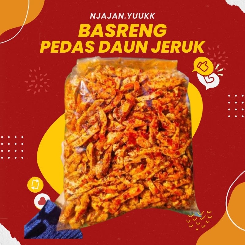 

Basreng Pedas Daun Jeruk Basreng Pedas Camilan Basreng Viral