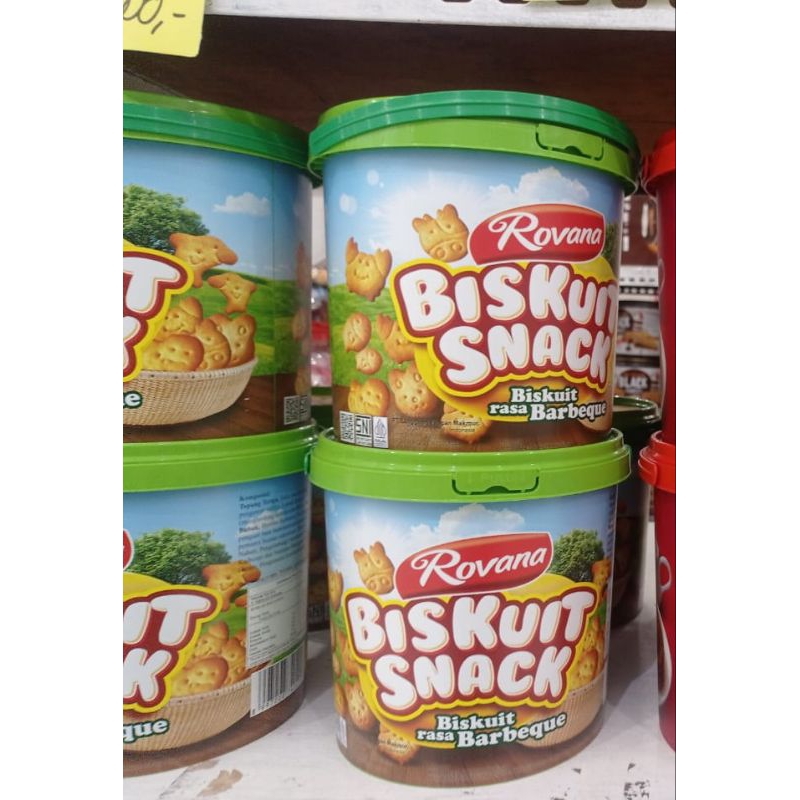 

Rovana Biskuit Snack karakter Barbeque 300gr