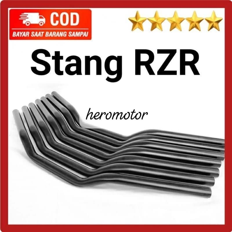 Stang RZR Model Ori Universal PNP CB150R Vixion Satria Fu Sonic Tebal