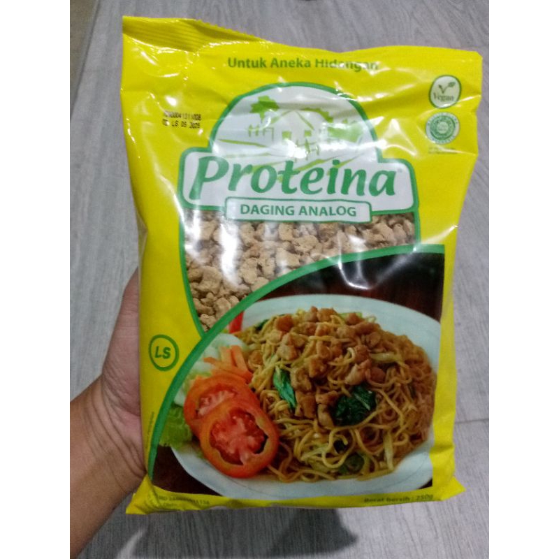 

Proteina LS 250gram Daging Nabati Untuk Aneka Hidangan