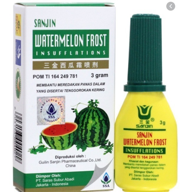 OBAT HERBAL CINA SAKIT TENGGOROKAN SARIAWAN PANAS DALAM SPRAY ASLI POM