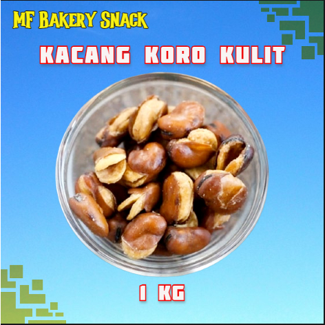 

Kacang Koro Kulit Asin Super halus 1 kg