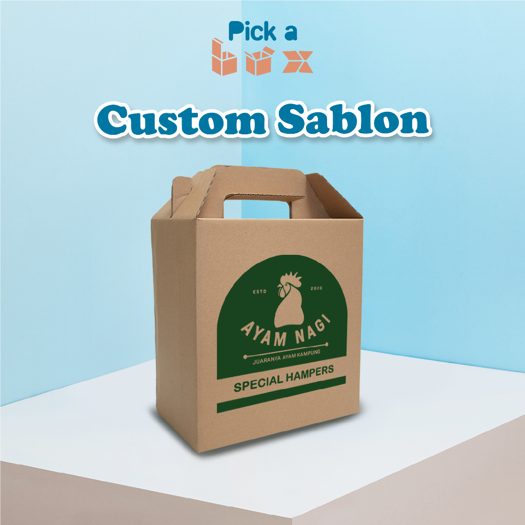 

Box Hampers Jinjing Lebaran Kardus Souvenir Snack Custom sablon