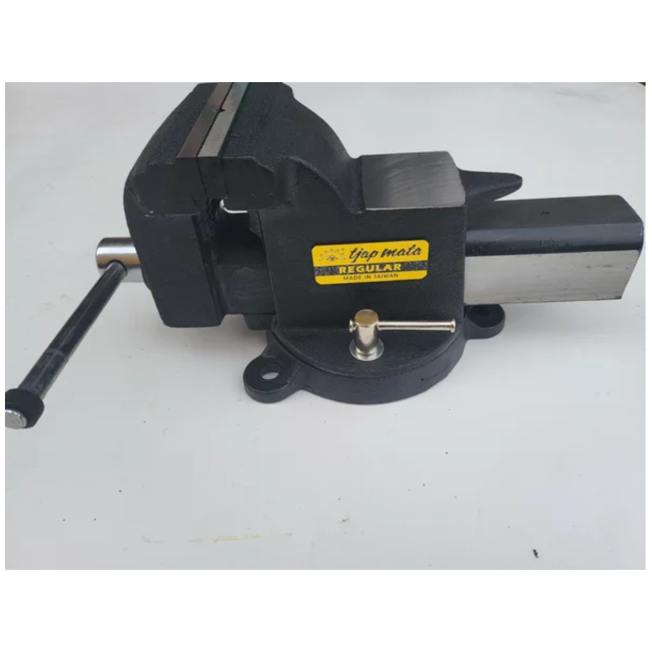 TJAP MATA Catok Paron Ragum 4" Besi Bench Vise 4 inch 7,5 KG