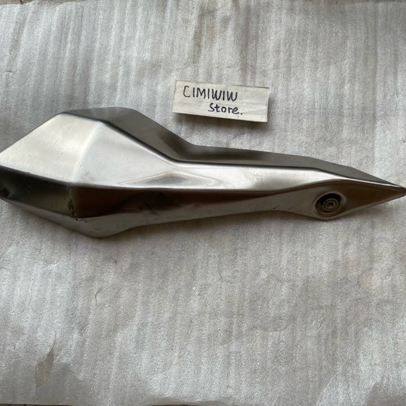 COVER TUTUP TAMENG KNALPOT MUFFLER NINJA 250 RR SL MONO Z250 SL MONO ORIGINAL