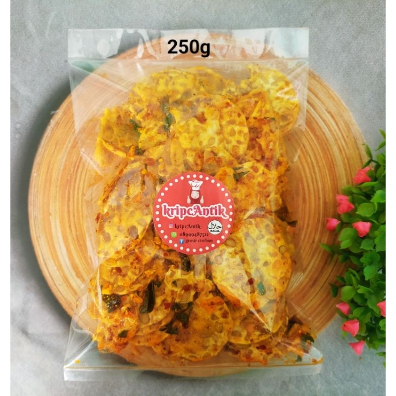 

Keripik Tempe/ Kripik Tempe kriuk/250g