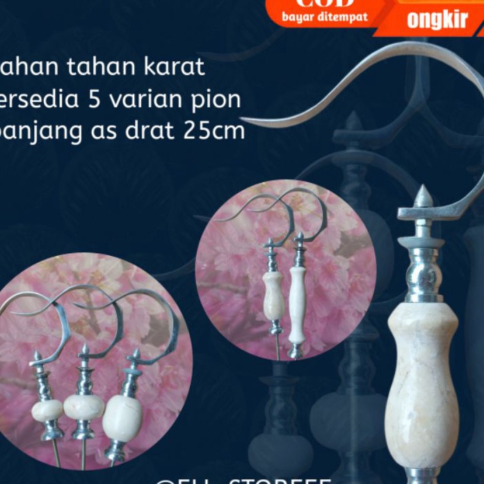 Stok Terbatas Ayo Dapatkan Gantungan Cantolan Pion Sangkar Burung Kotak Motif BNR Fullset Pion Marme