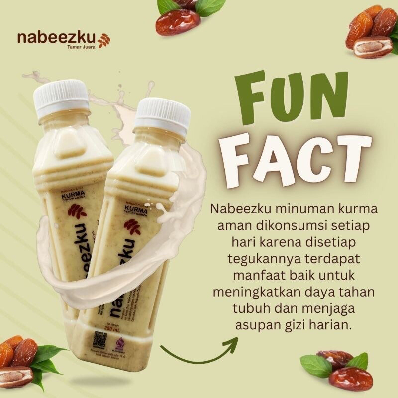 

nabeezku jua kurma Creamy 250ml hanya bisa pengiriman sameday atau instan