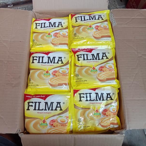 

Filma Margarin Mentega Serbaguna Sachet 200gr 1 dus isi 60