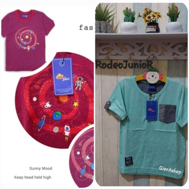 Atasan kaos anak laki laki rodeo junior/rodeo/that's donald