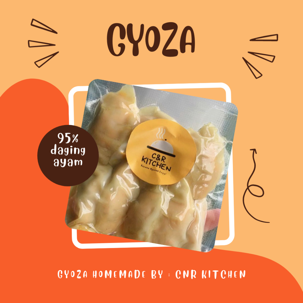

GYOZA FULL DAGING AYAM FREE CHILI OIL
