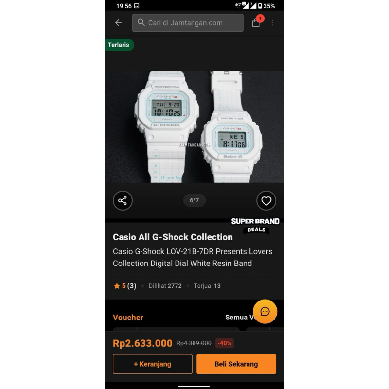 Casio G-Shock Couple