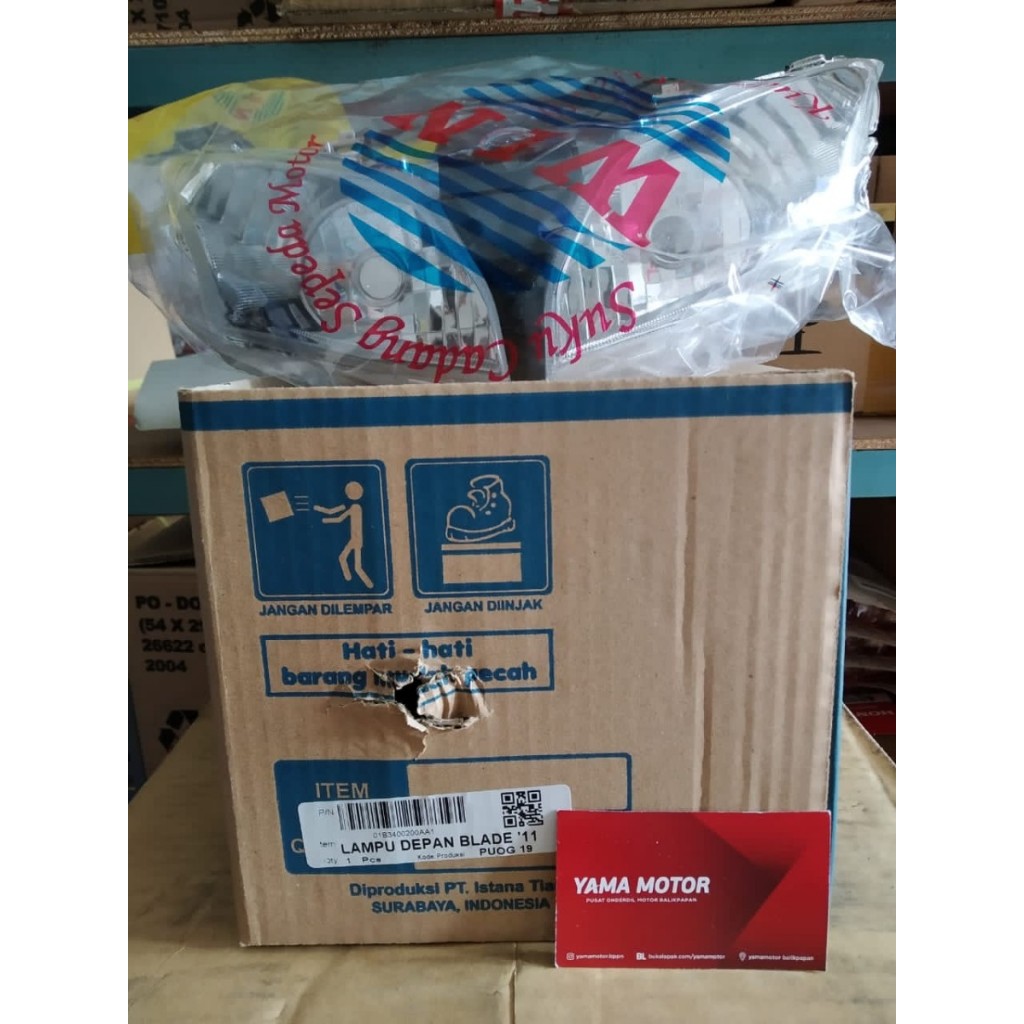REFLEKTOR LAMPU DEPAN BLADE 2011 WIN