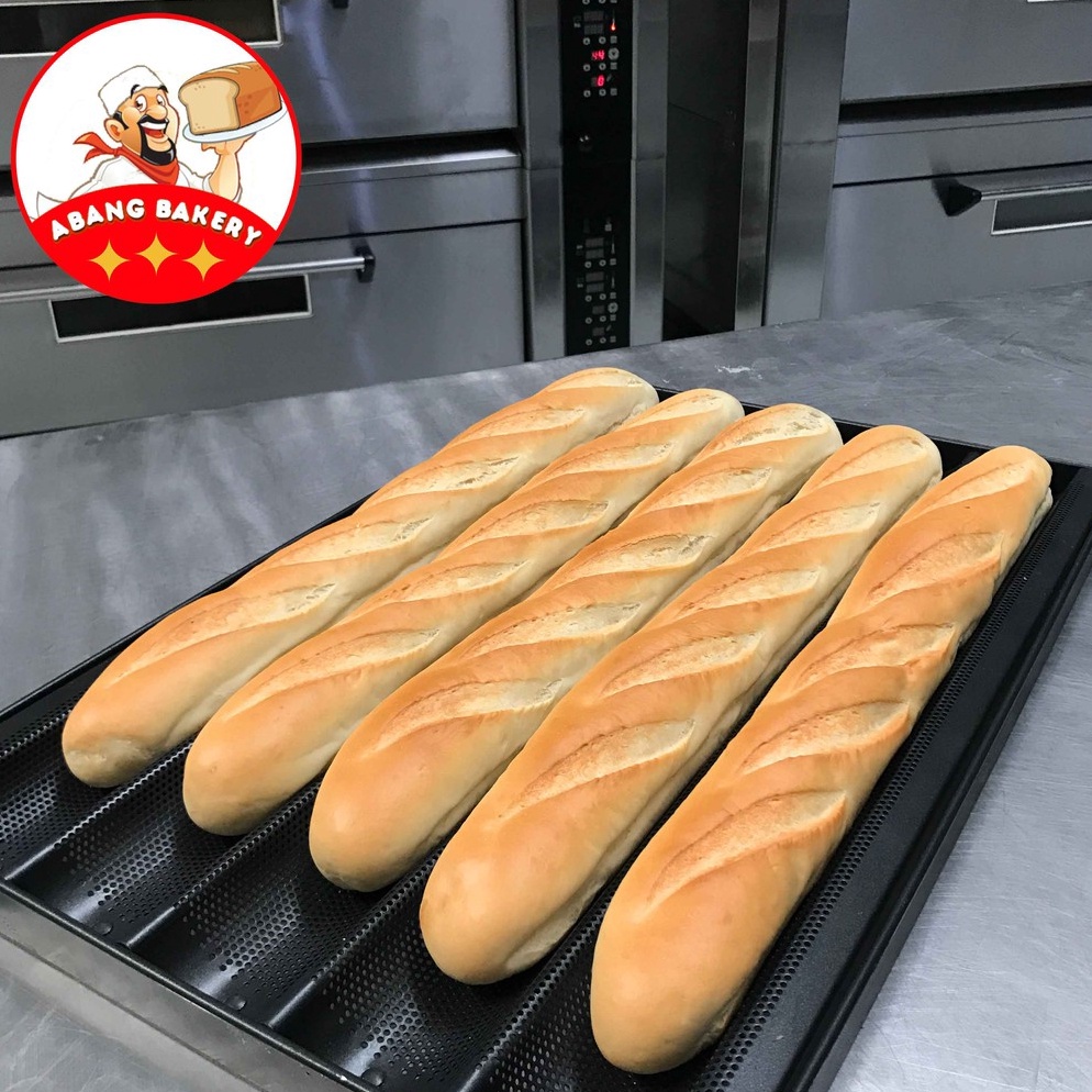 

XMO585 PROMO MURAH Supplier UMKM Roti Prancis Baguette PREMIUM 5cmFrench Garlic Bread Baget