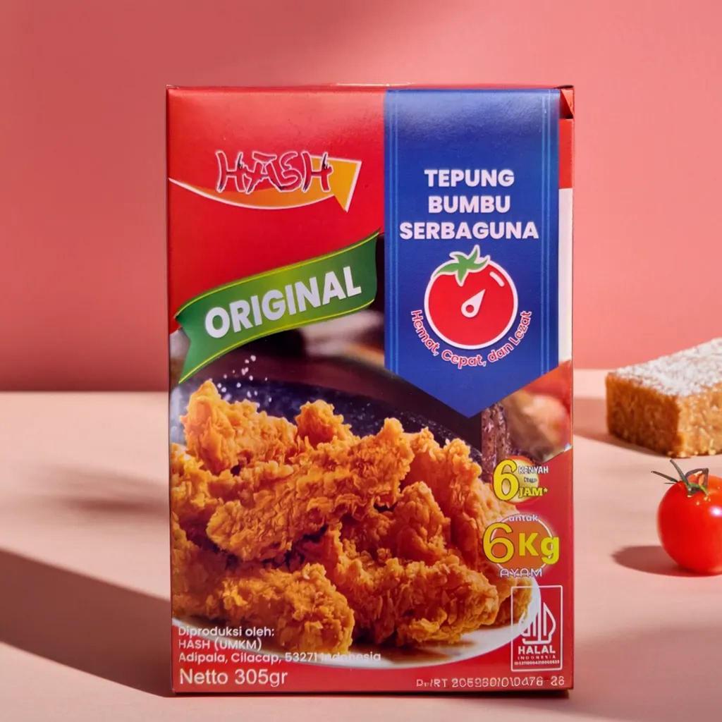 

HASH Crispy Original /Tepung Bumbu Krispy Serbaguna/ Bumbu Praktis/ Bumbu Enak/ Jamur Krispy/ Tahu Crispy/Ayam Krispy/ UMKM Adipala