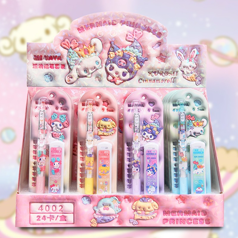 

FREE ISI PENSIL Pensil mekanik 0.5 sanrio/ Mechanical pencil cute SANRIO melody Kuromi