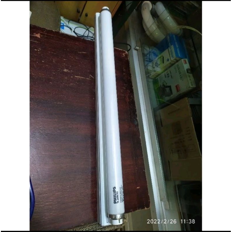 LAMPU TL BABY KUNING TL BAYI KUNING TL 20/52 PHILIPS KOMPLIT SET