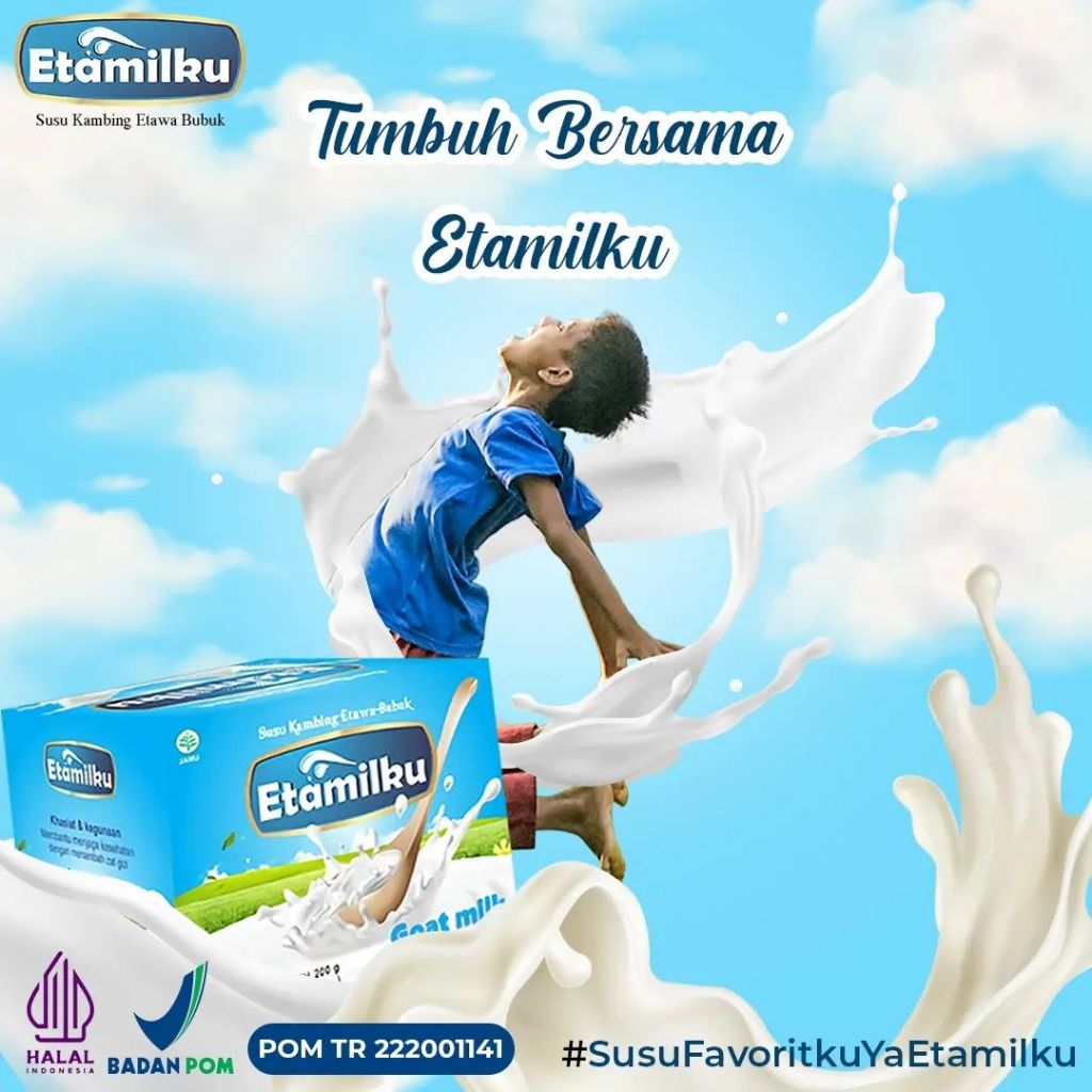 

ETAMILKU susu kambing etawa plus propolis BUKAN susu ETAPRO isi 10 saset