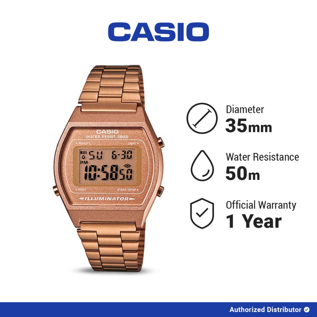 [READY INSTANT] Casio Original B640WC-5ADF Jam Tangan Wanita Digital