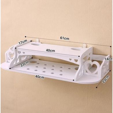 Rak Gantung Router Wifi / Rak Gantung DVD Ambalan / Rak Remote Music Player