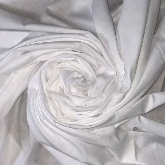 kain katun sutra polos