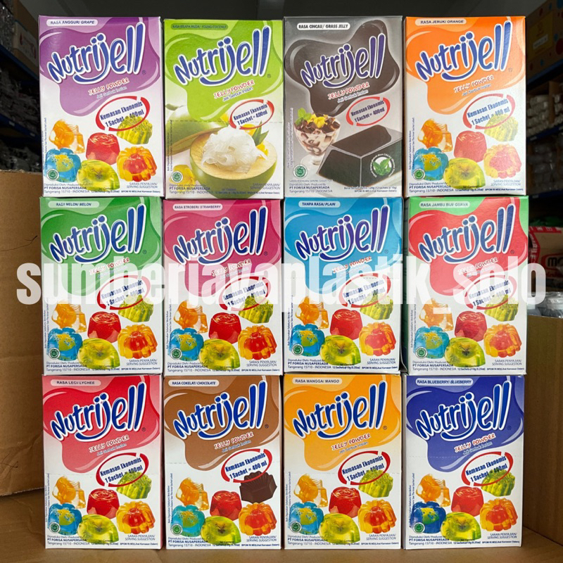 

NUTRIJEL EKONOMIS All Varian Rasa Buah 10 gram Coklat 20gr