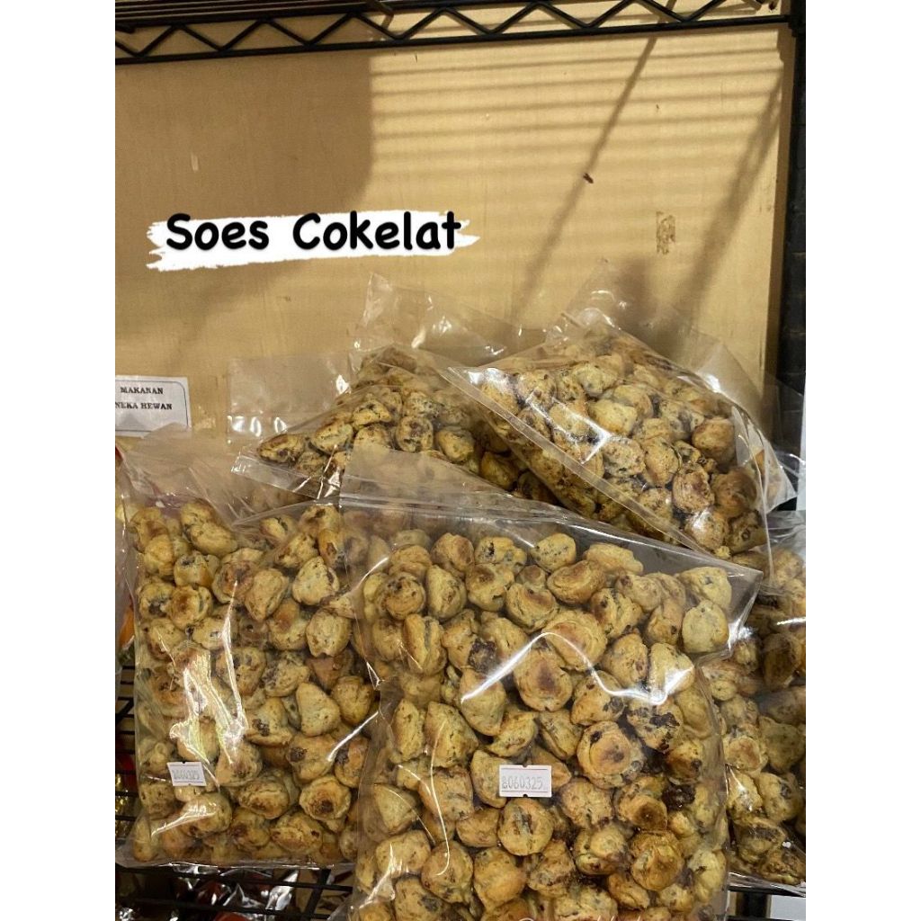 

Cemilan soes cokelat / cemilan lebaran / soes cokelat lumer