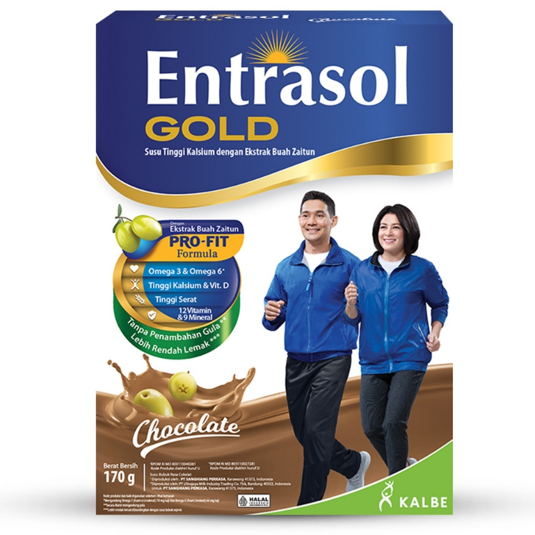 

ENTRASOL GOLD SUSU BUBUK EXTRA BUAH ZAITUN RASA CHOCOLATE BOX 170 GRAM