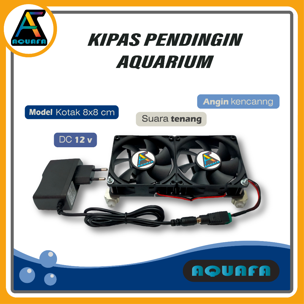Kipas Pendingin  Aquascape Aquarium Fan DC 12V                                                      