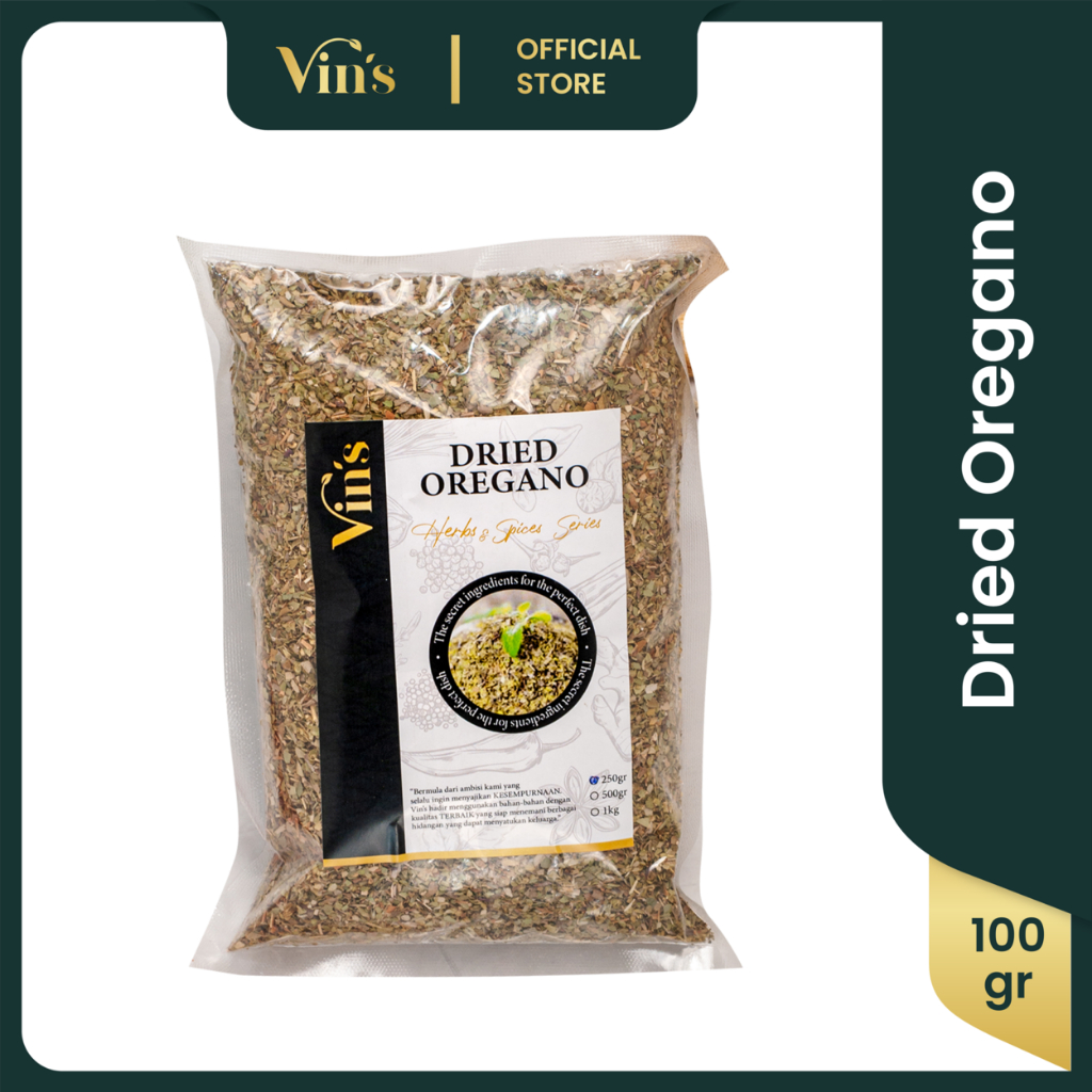 

VINS - Premium Dried Oregano 25gr / 100gr