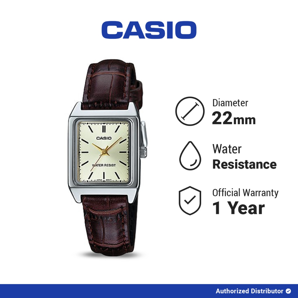 [READY INSTANT] Casio Jam Tangan Wanita LTP-V007L-9EUDF