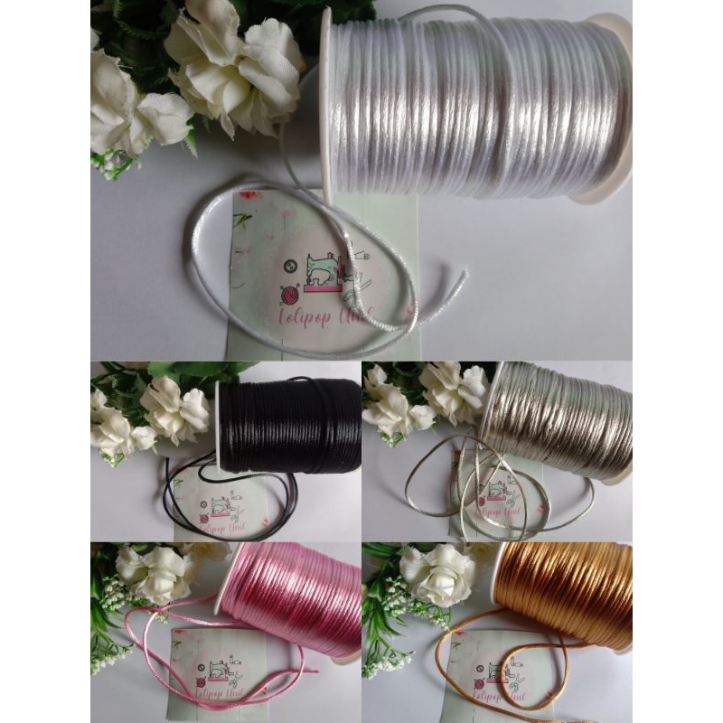 tali satin 1mm / tali sanghai / tali satin cina