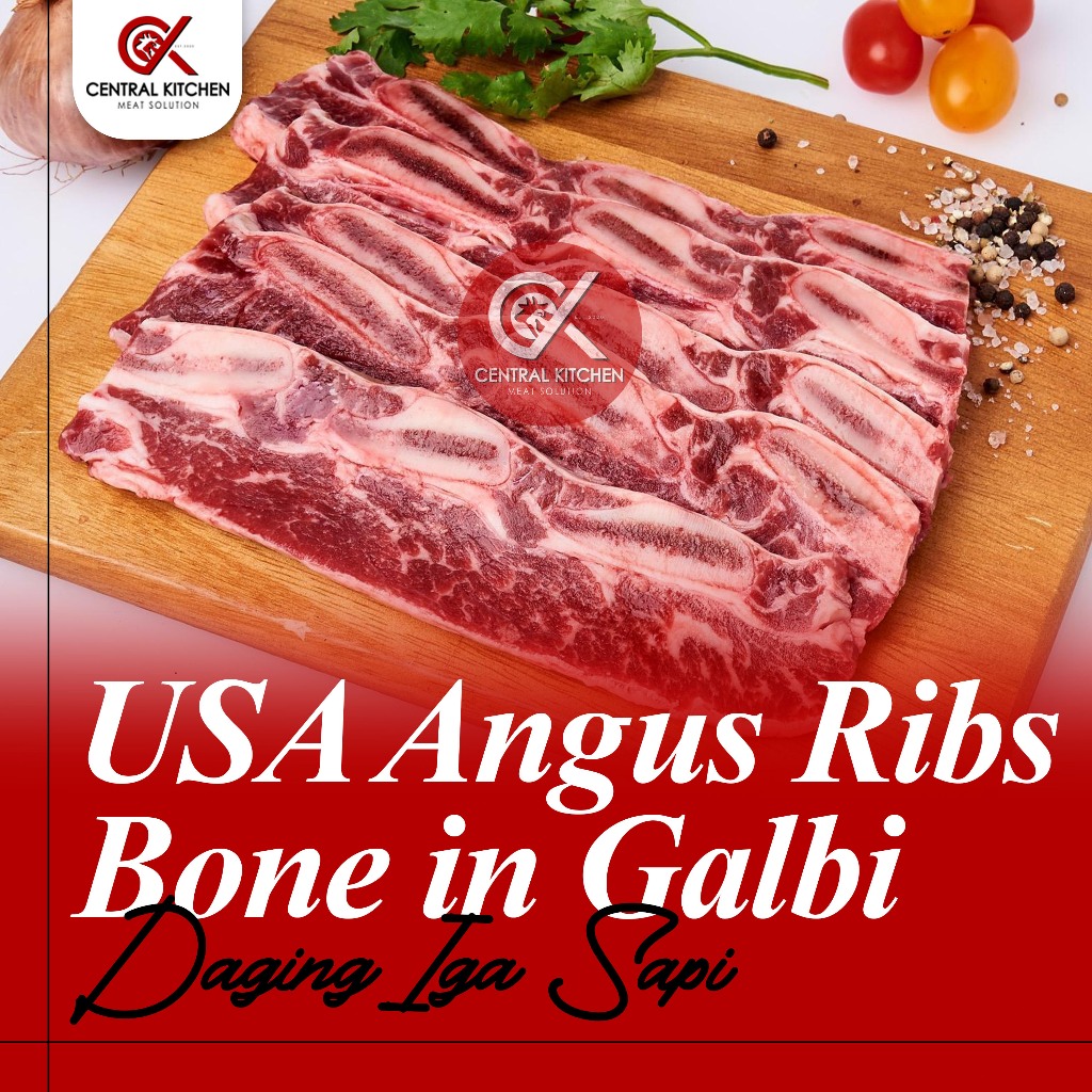 

US Black Angus Shortribs Bone In Galbi Choice 250gr