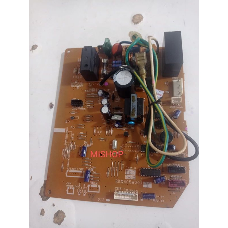 MODUL PCB AC MITSUBISHI HEAVY RKX505A001 3 SOKET SWING ORIGINAL