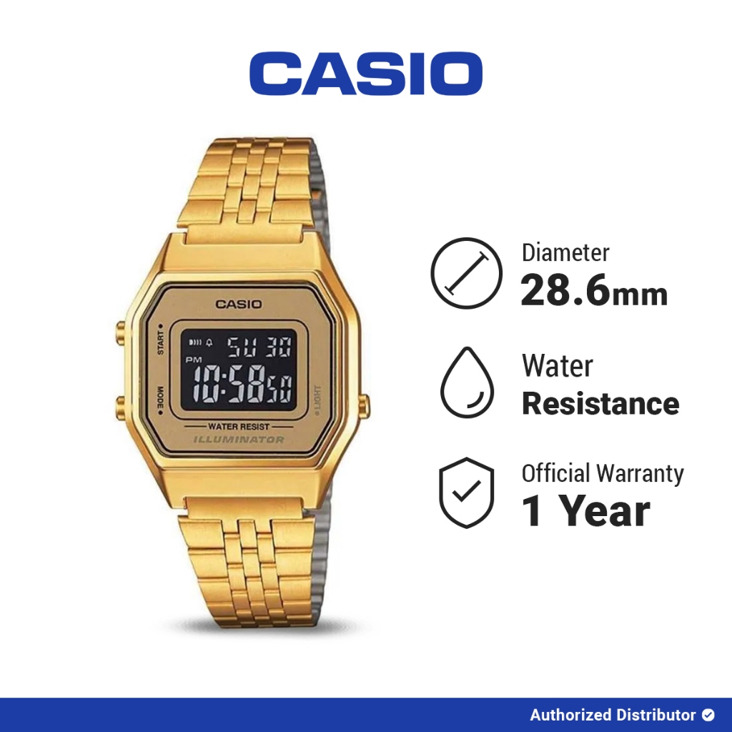 [READY INSTANT] Casio Jam Tangan Original LA680WGA-9BDF