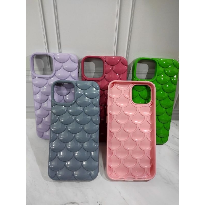 CASE 3D MERMAID IPHONE 11, XR, 14 BARANG IMPORT CASE KOREA