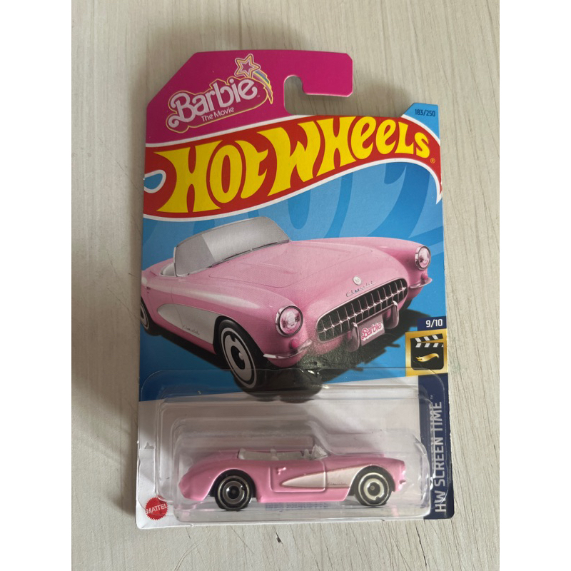 hot wheels barbie 1956 corvette