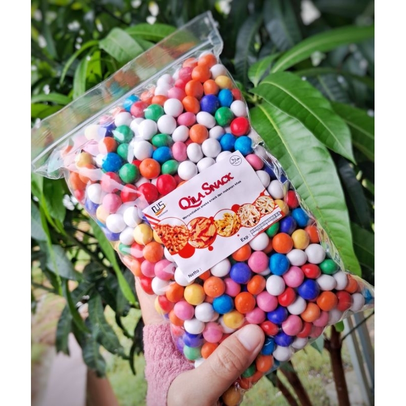

Permen Biskuit Ball Warna-warni Pelangi 500 Gram
