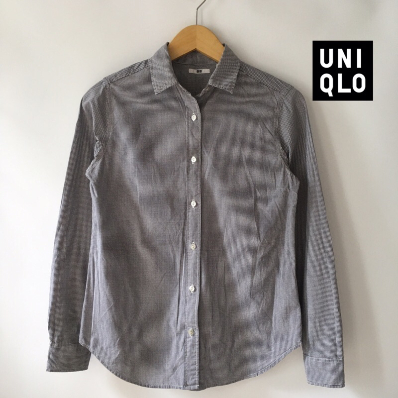 Kemeja Plaid uniqlo