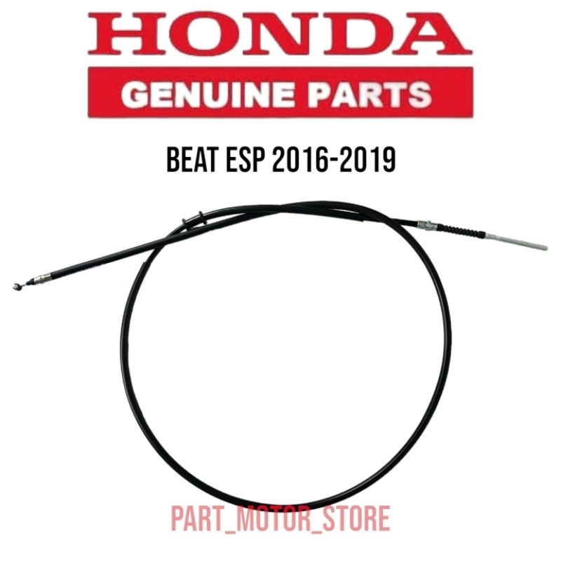 TALI KABEL REM BELAKANG BEAT ESP 2016-2019 INJEKSI ORIGINAL ASLI HONDA AHM 43450-K81-N20