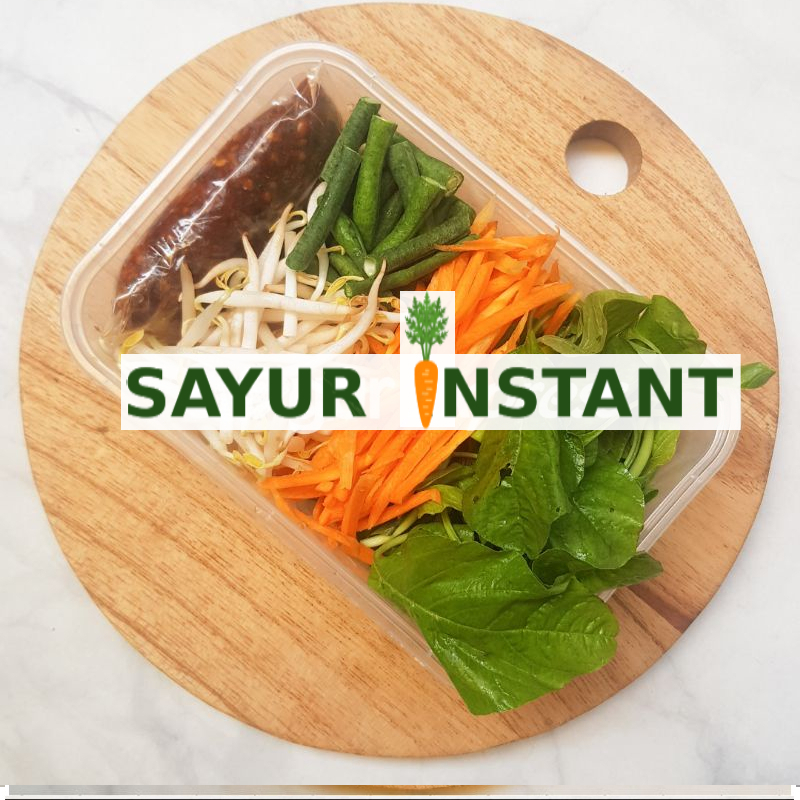 

KIRIM INSTAN Paket Foodprep Pecel Sambal dan Sayur