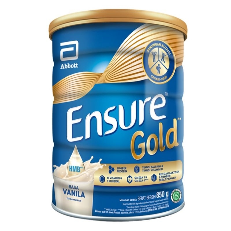 

Ensure Gold Vanila 850g/800g