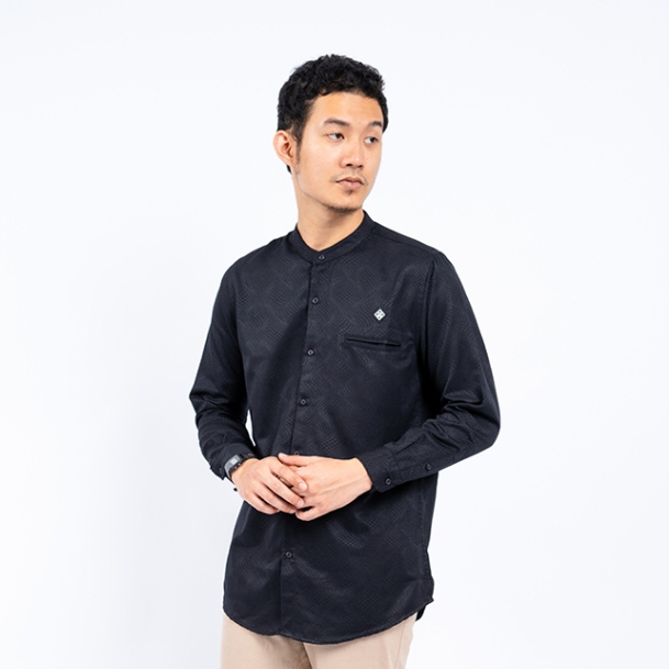 Hisyam Kemeja Pria Koko Panjang Syuja