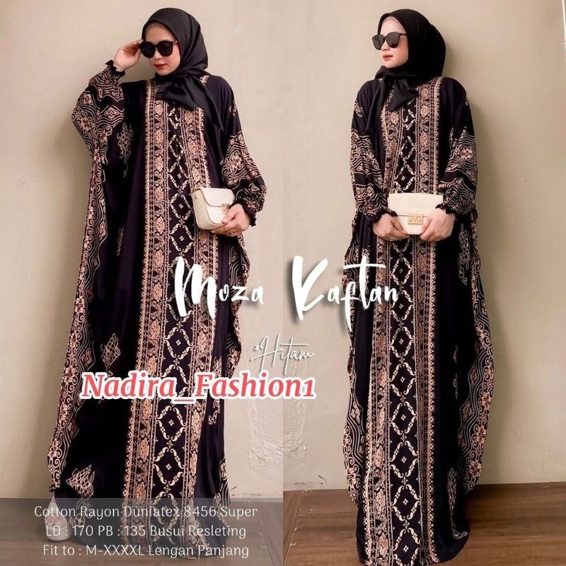 Grosir Gamis//Gamis Kaftan Mozza//Gamis busui frandly//Gamis rayon tebal