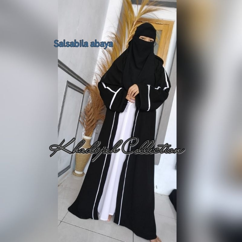 Salsabila abaya by Khadijah Collection