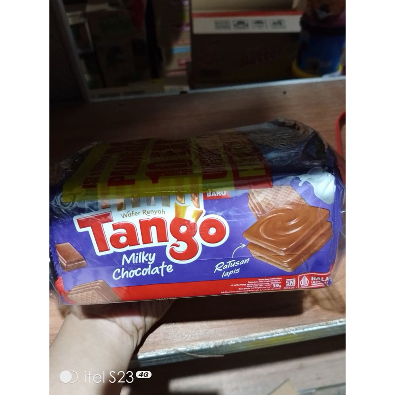 

Tango Wafer Vanilla Delight 39gr 2000an murah!! Isi 14pcs