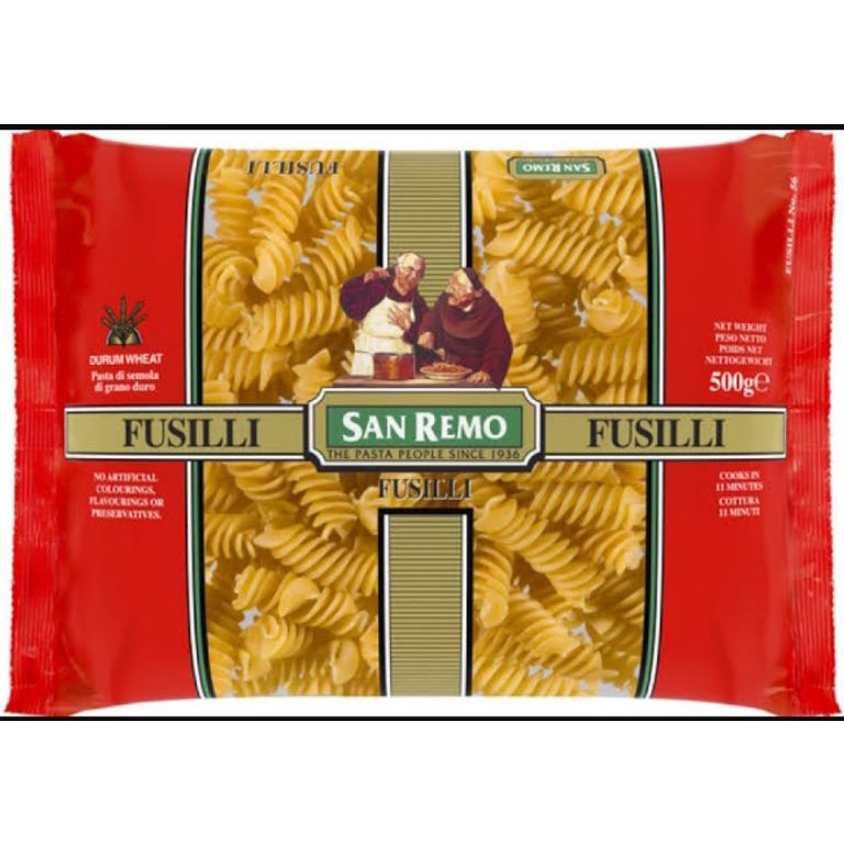 

UGF145 Terbaru PASTA FUSILLI SAN REMO 5gr