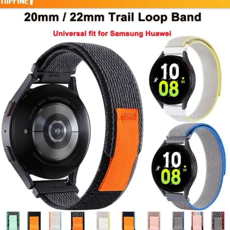 Best Product TaliTrail Loop Band 22mm 2mm For Samsung Galaxy Watch 4 3 Bracelet Huawei watch GT 2 3 